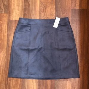 NEW with Tags!! Beautiful Suede Skirt from Loft!!